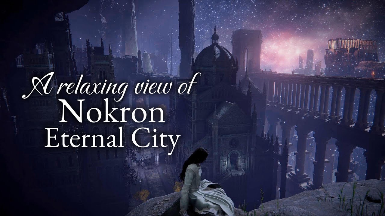 Elden Ring - Nokron, Eternal City | Underground Starlight Ambience & Music (2H40M)