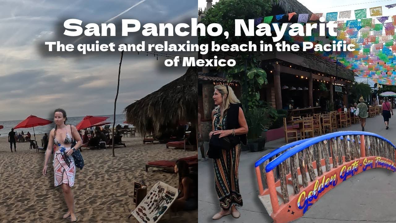 San Pancho, Nayarit, the place where you relax, enjoy the tranquility with nice sunsets.