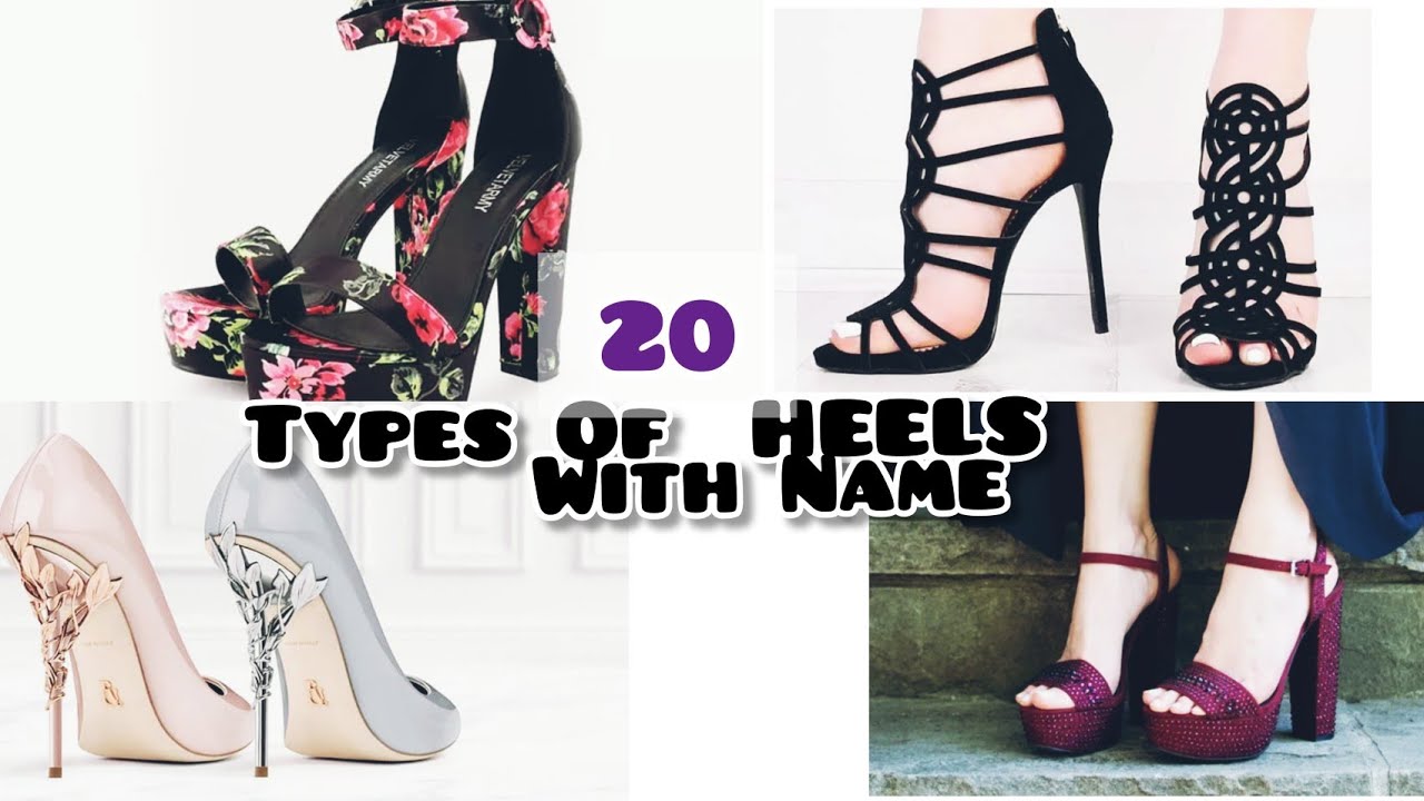 Different Types Of HEELS 👠 With Names 2022 | Heels collection for girls