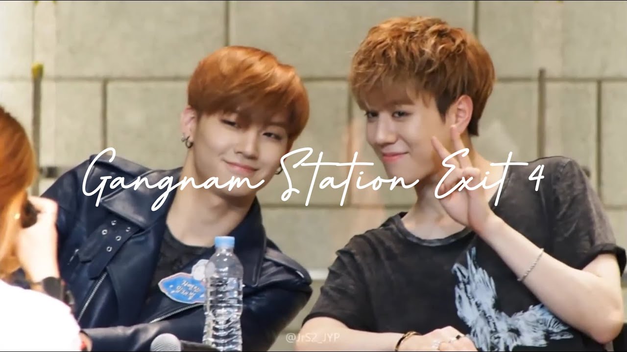 [OPV] JB & Yugyeom - gangnam station exit 4 | #bgyeom | #บีคยอม | GOT7