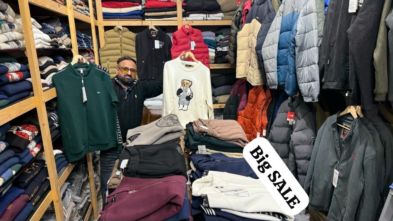 Winter Clothes BIG SALE | Branded Jackets , Sweatshirts | Wholesale & Retail Export Surplus Garments