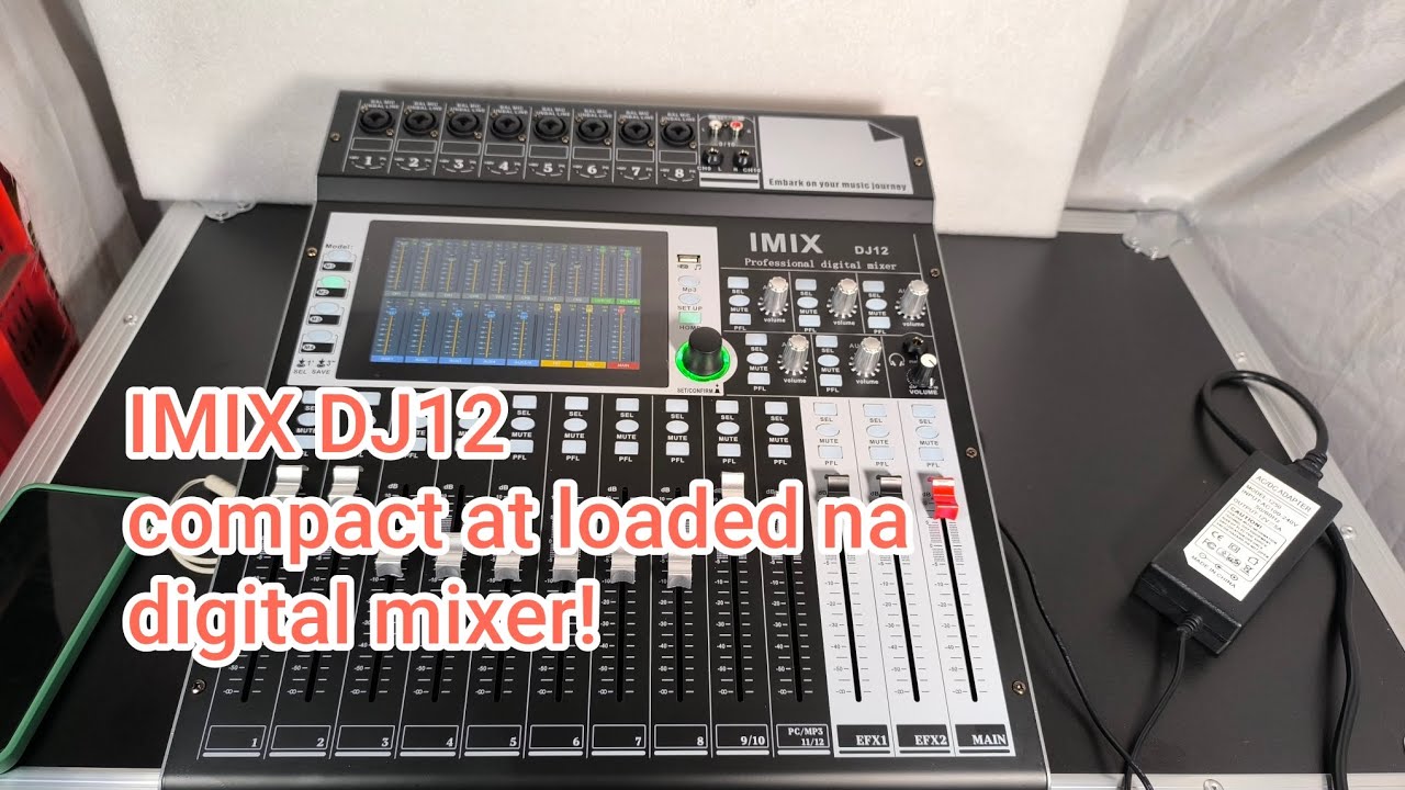 IMIX DJ12 digital mixer pinakamurang digital mixer ng IMIX!