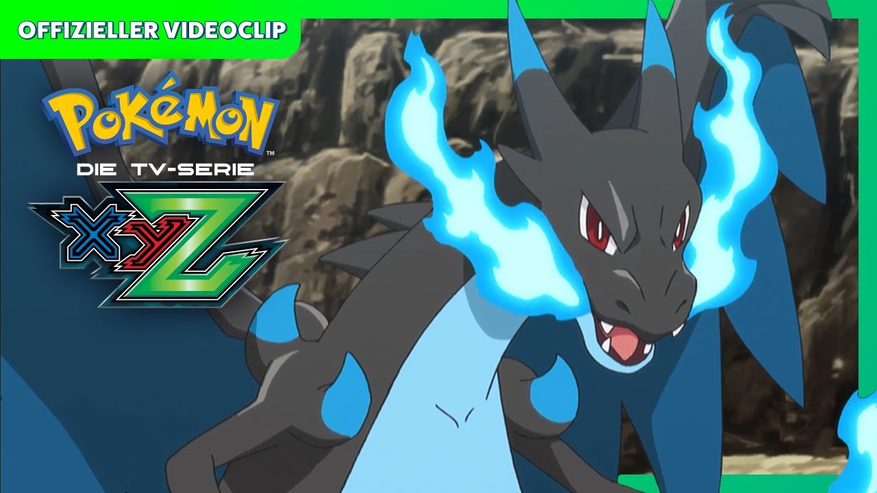 Ein Mega-Glurak-Kampf! | Pokémon – Die TV-Serie: XYZ | Offizieller Videoclip