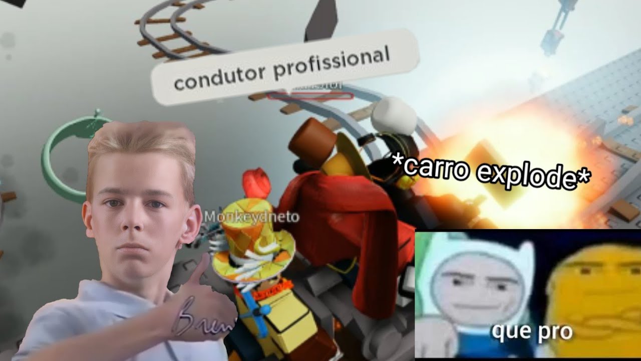 Meu Deus kkkkkk (cart ride around nothing da zueira)