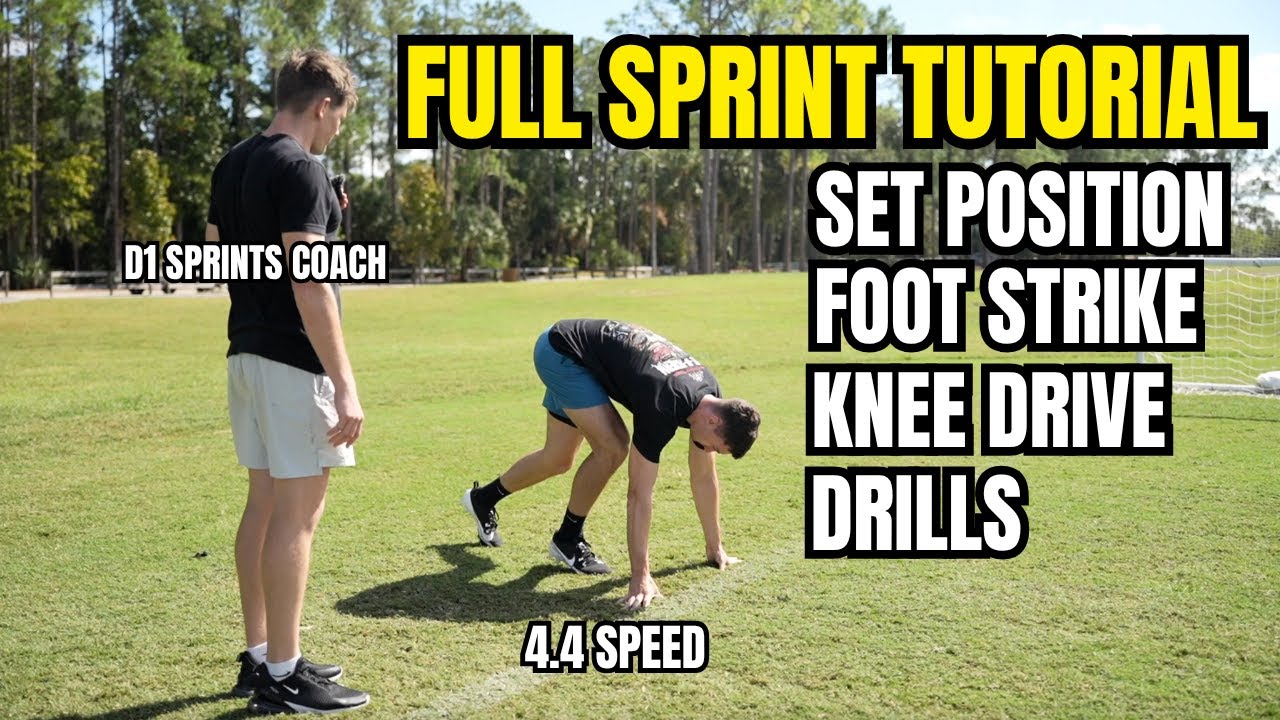 How To Sprint Correctly To Run Faster And Jump Higher