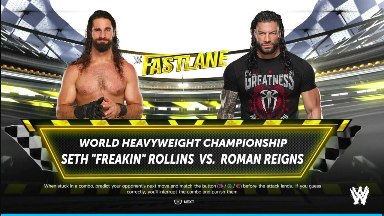 Roman Regins Vs Seth Rollins Ps4 gameplay #live #pclive #fflive #fflivetamil #trend #game #wwe