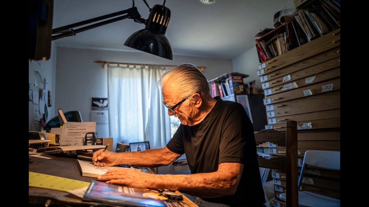 Portrait of a Newspaper Cartoonist