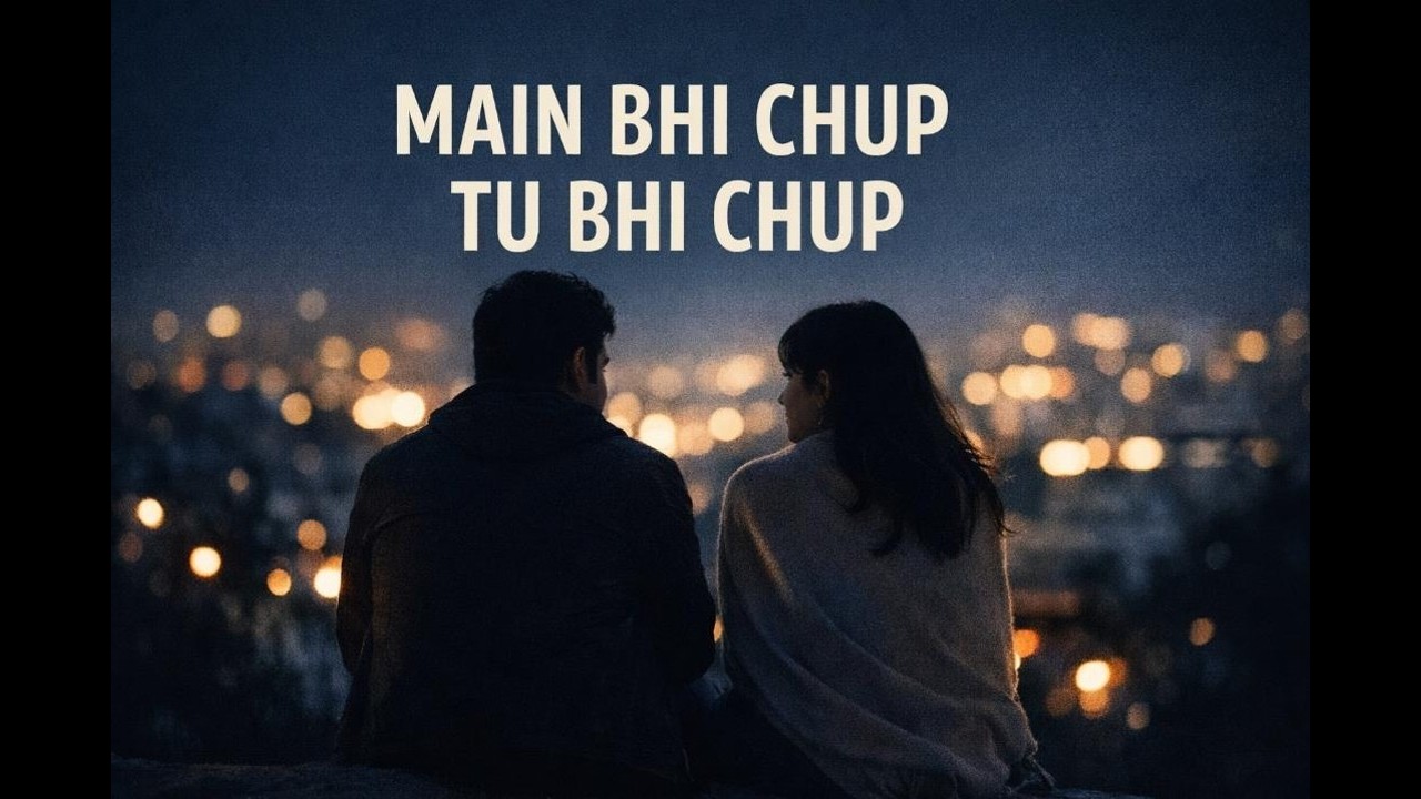 🎵 Song Title  “चुपचाप” - CHUPCHAAP | A Quiet Love Song | Hindi Romantic Music