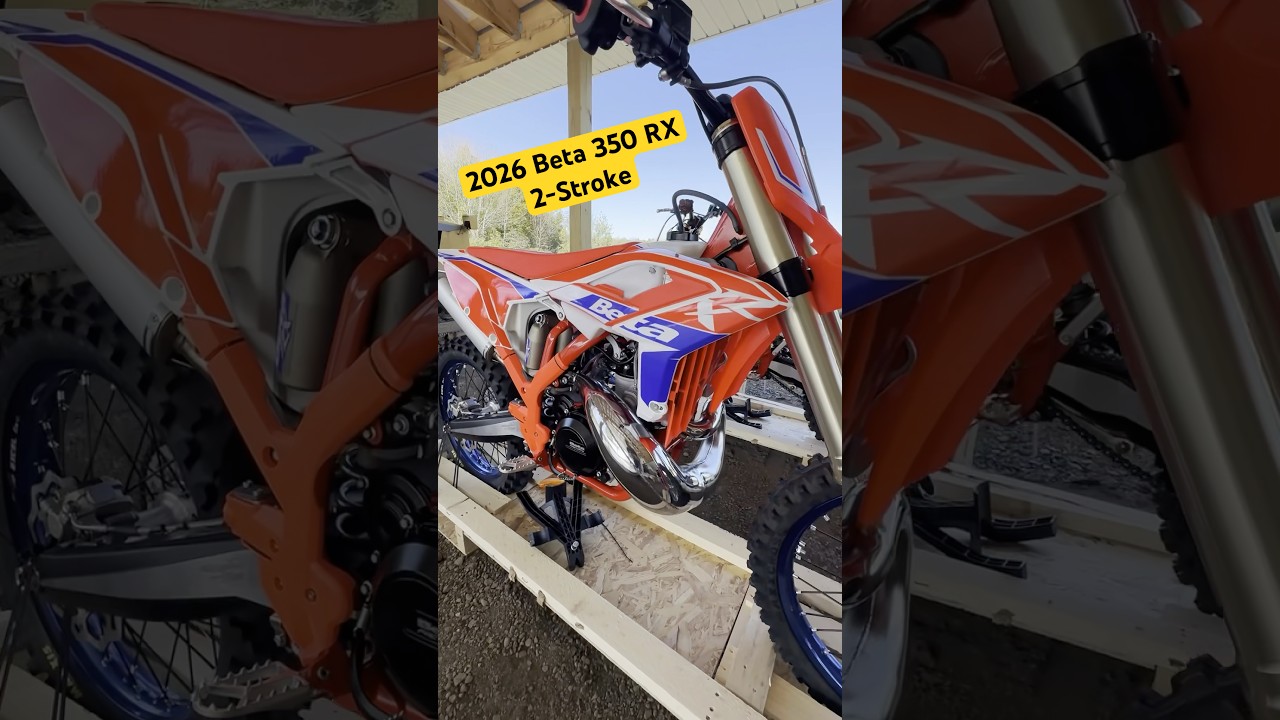 The 2026 Beta 350 RX 2-Stroke comes to life! #3SRTV #3SeasNation #BETA