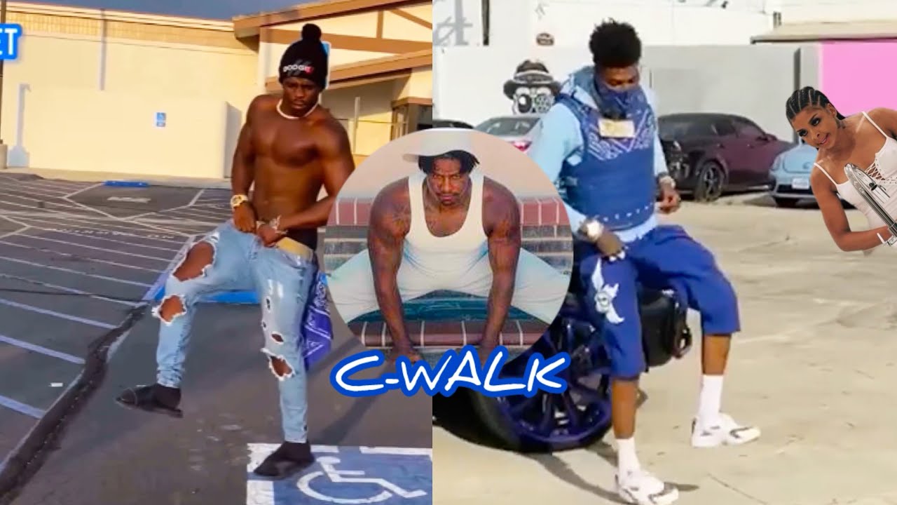 Как научиться ходить по Crip Walk как Blueface 😂