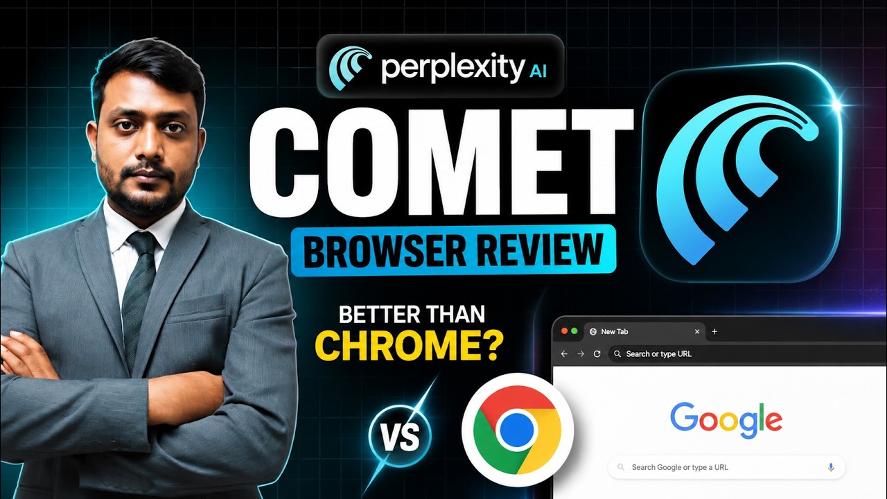 Perplexity AI Comet Browser Review | Google Chrome को टक्कर देगा ये नया Browser?