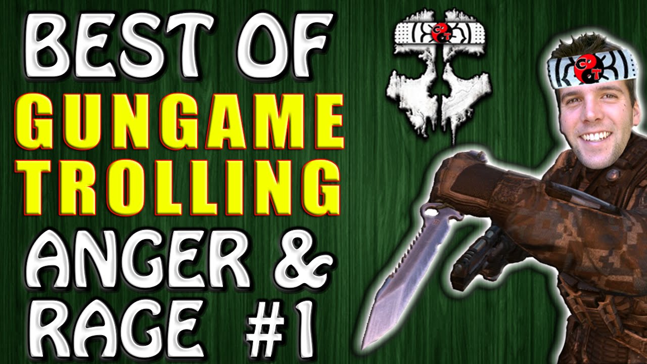 BEST OF GHOSTS GUN GAME RAGE & ANGER! (Part 1) Call Of Duty