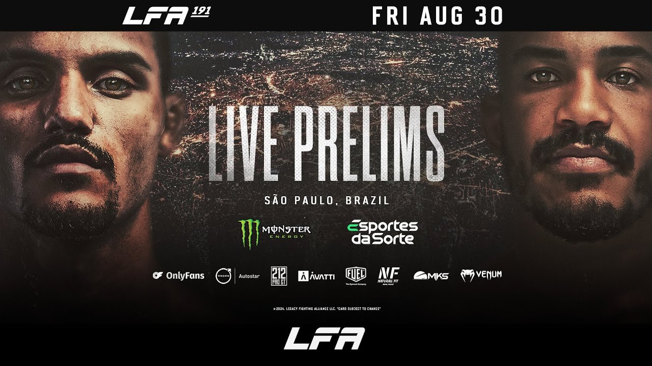 LFA 191 *LIVE PRELIMS* | FIVE FREE FIGHTS | LFA Fights