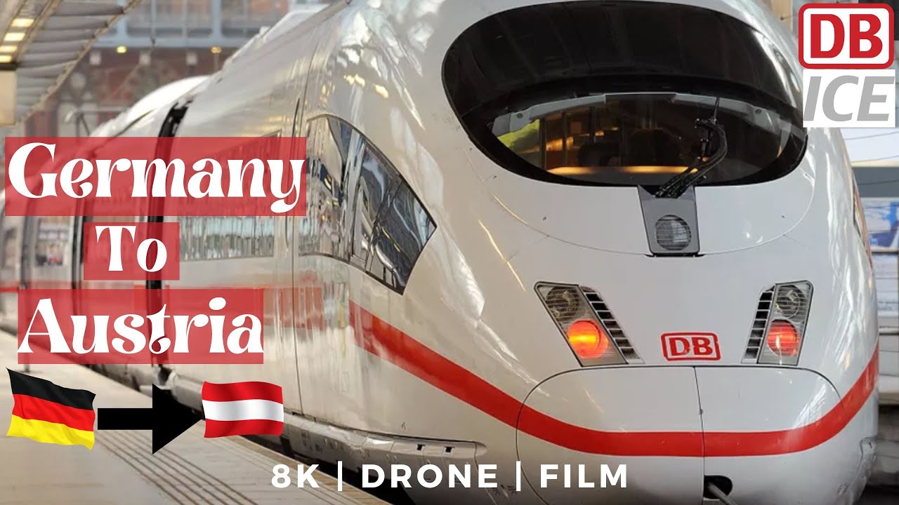 Feel the 300 Km/h in NEW High-Speed DB ICE Train | Vlog# 14 | Hamburg to Vienna Train Vlog