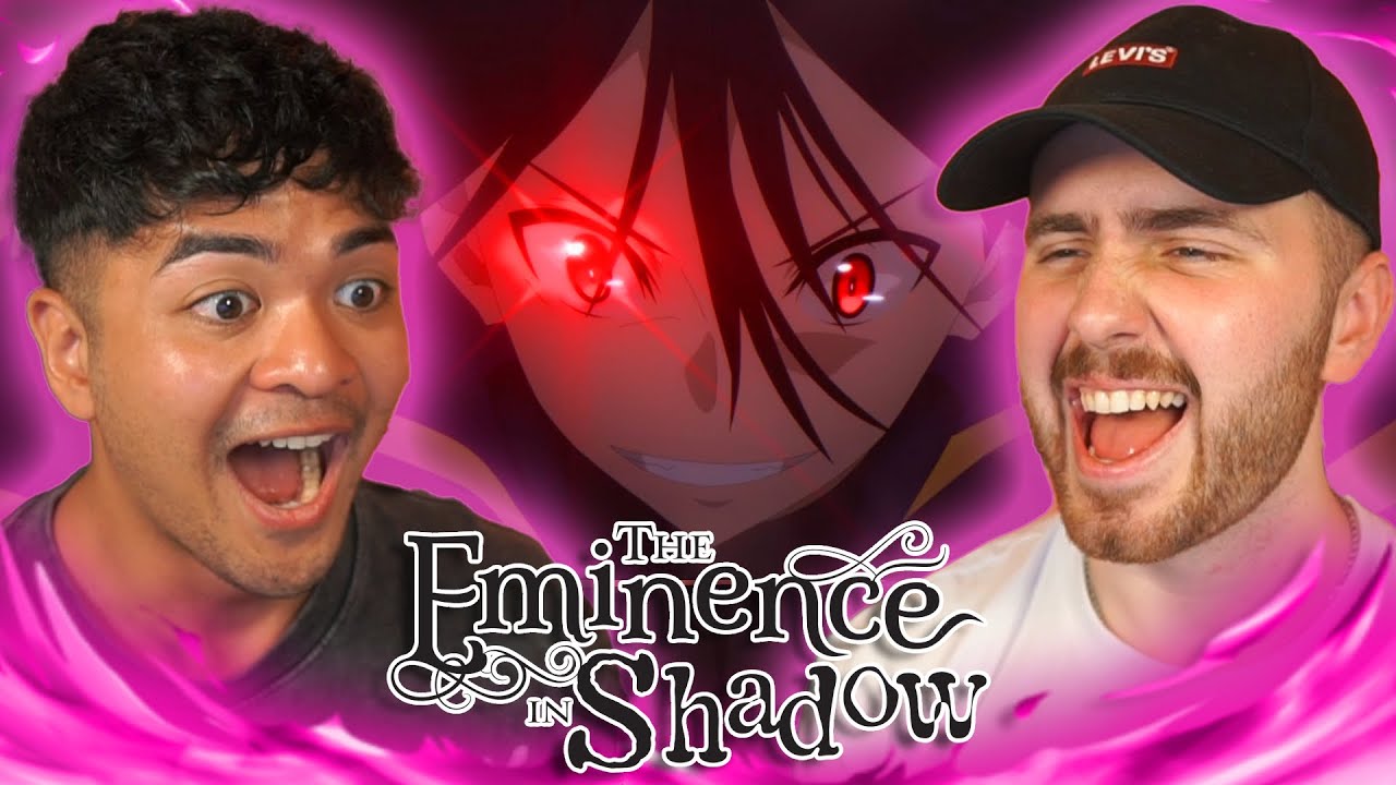 OUR FIRST TIME WATCHING EMINENCE IN SHADOW! Eminence In Shadow Episode 1 REACTION!