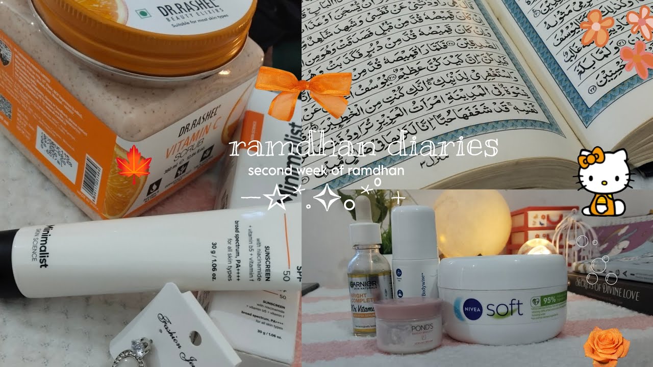 Ramdhan diaries 🍁🧡 silent vlog cleaning, Unboxing, study｡⁠*ﾟ⁠+