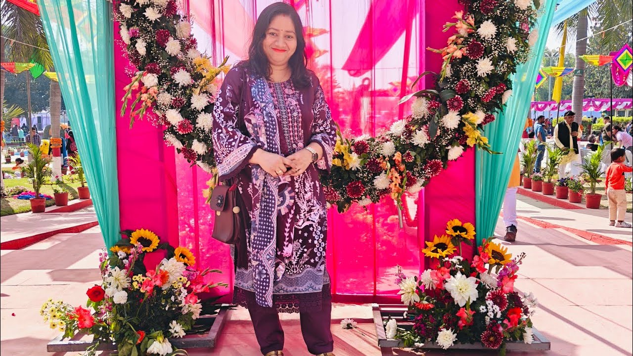 Flower's Festival In Karnal #geetthesunshine #flowerfestival #karnal 