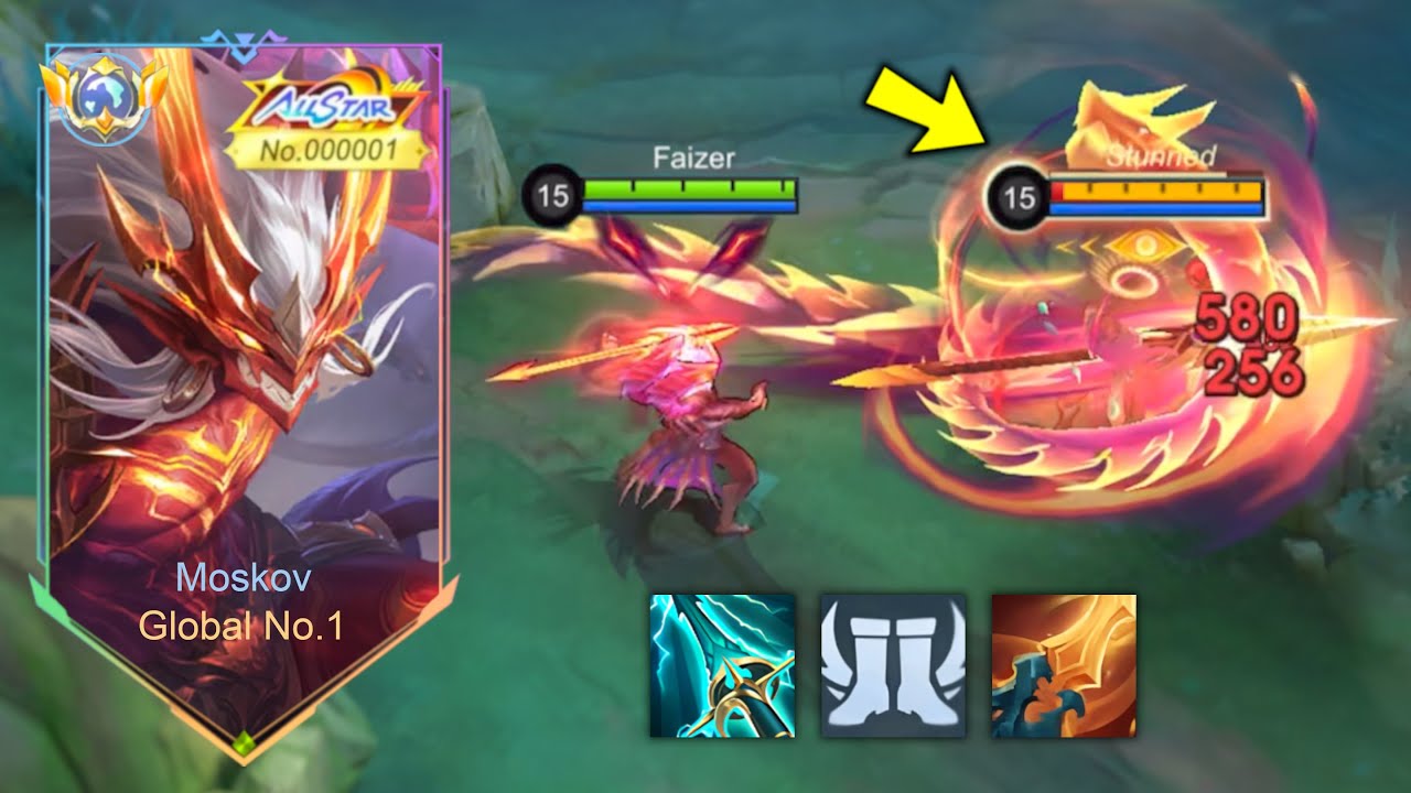TOP 1 GLOBAL MOSKOV BEST 1 HIT BUILD 2025 INSTANT DELETE!! (moskov best build 2025)