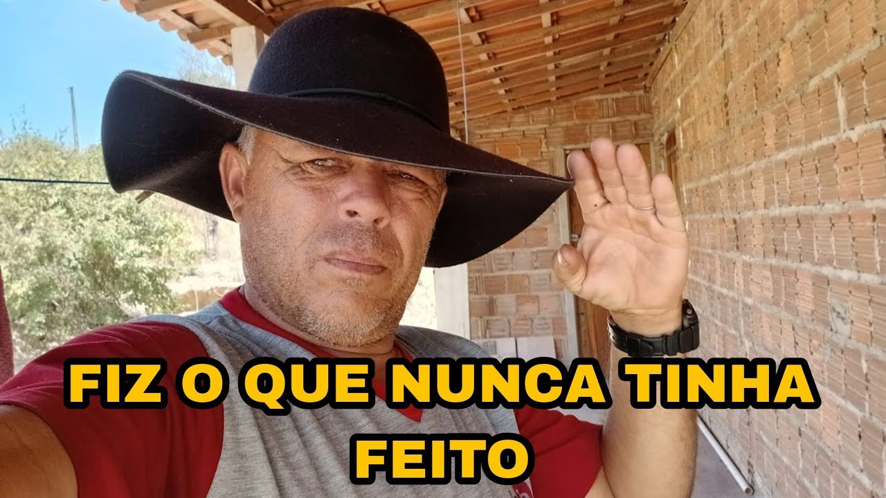 FIZ O QUE NUNCA TINHA FEITO!!!