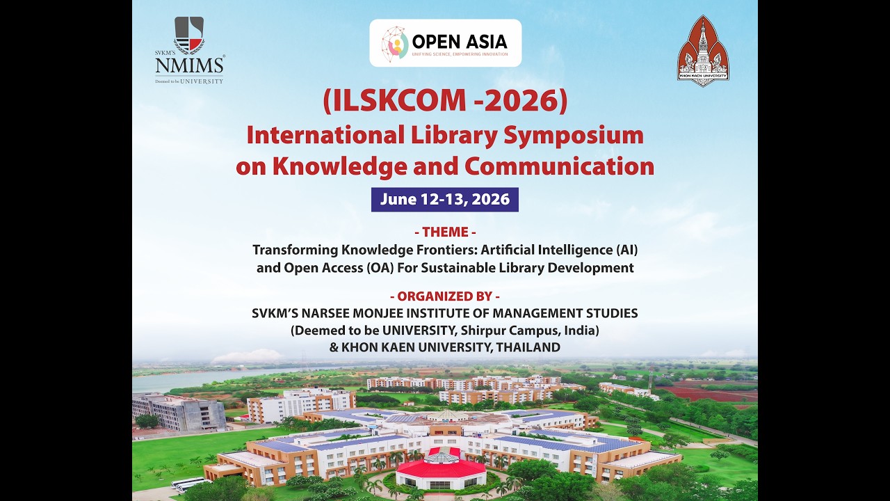 ILSKCOM 2026 NMIMS Narsee Monjee Institute of Management Studies is live