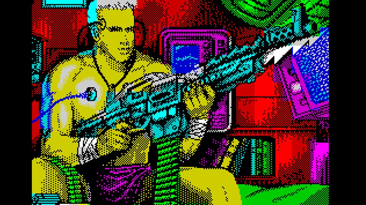 Astro Marine Corps. A.M.C. ZX Spectrum. Прохождение