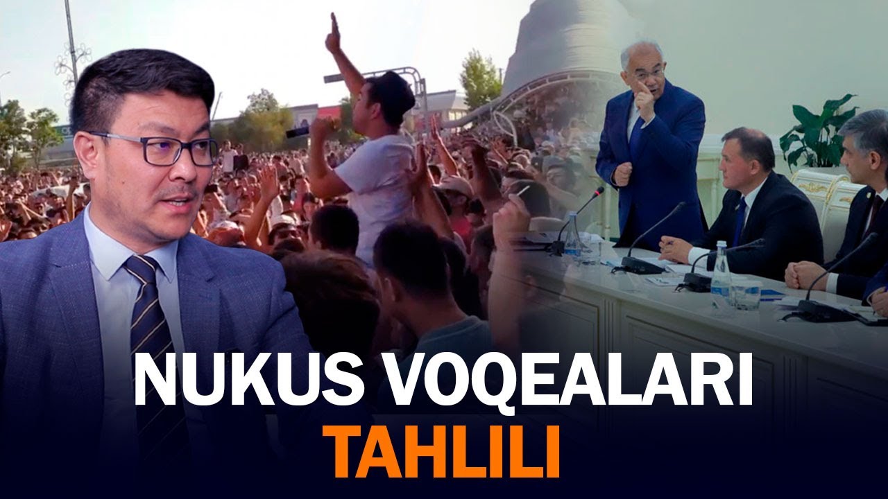 Nukusdagi tartibsizliklar va Konstitutsiyaviy komissiya faoliyati haqida