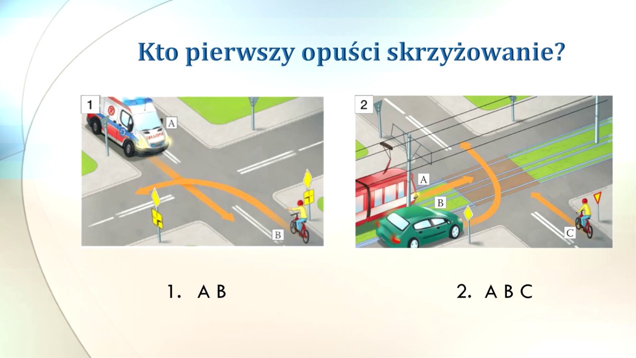 Rowerem przez skrzyżowanie