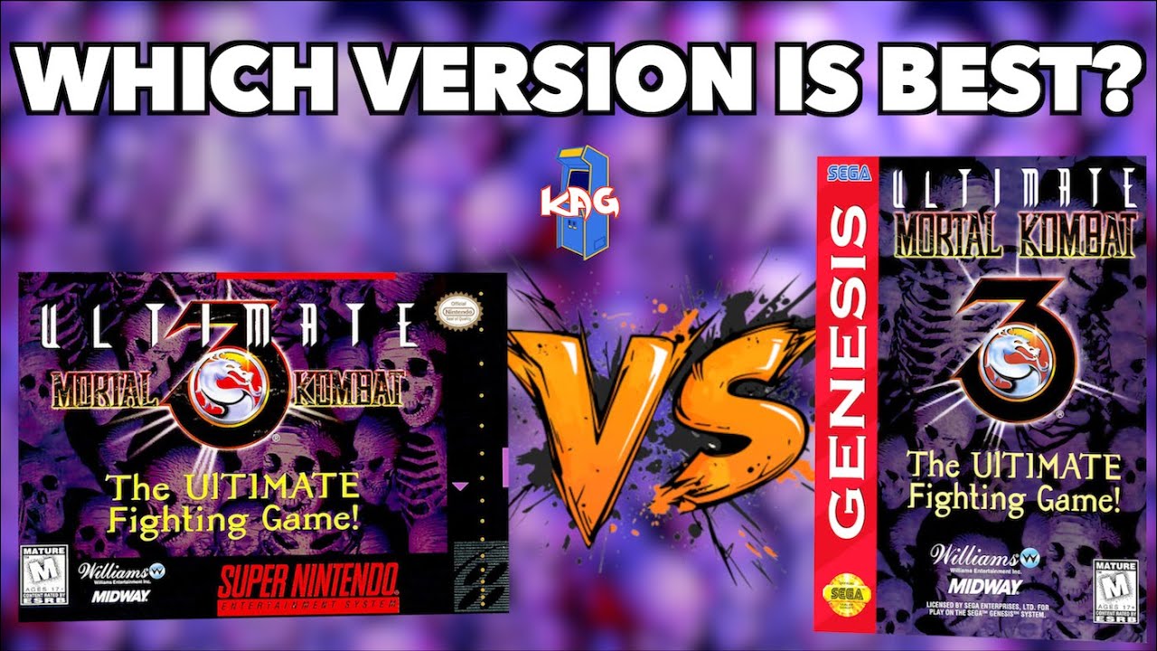 Ultimate Mortal Kombat 3 Super Nintendo Vs. Sega Genesis | The Last Of Their Generation!