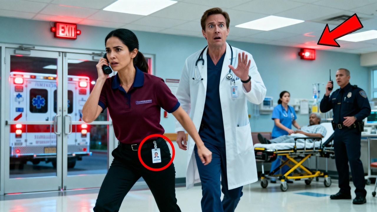 Silent Night Shift Cafeteria Worker Saves ER After Code Broken Arrow Lockdown Crisis Unfolds