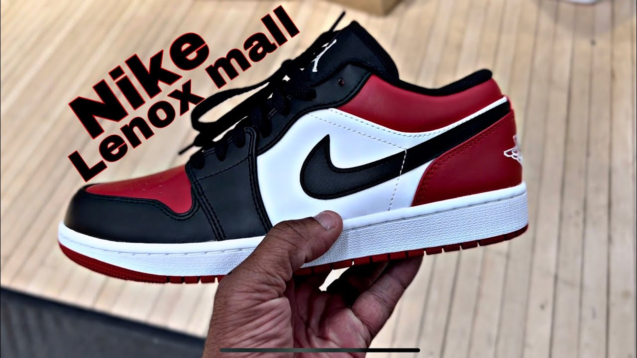 Sneaker shopping at the Lenox Mall in Atlanta Georgia