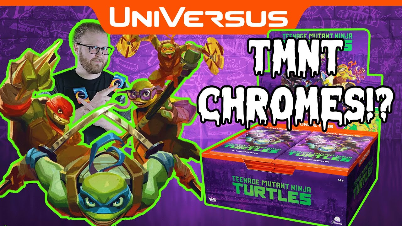 Cowabunga! Cards, Chromes and Giveaways!? | Universus Teenage Mutant Ninja Turtles Box Opening