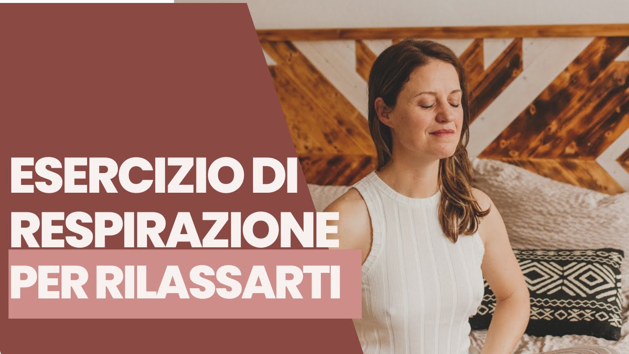 RILASSATI in 10 min | Esercizio di RESPIRAZIONE per