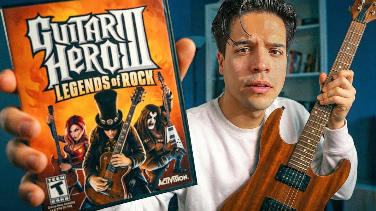 No sé Guitarra, así que me Aprendí TODO Guitar Hero 3.