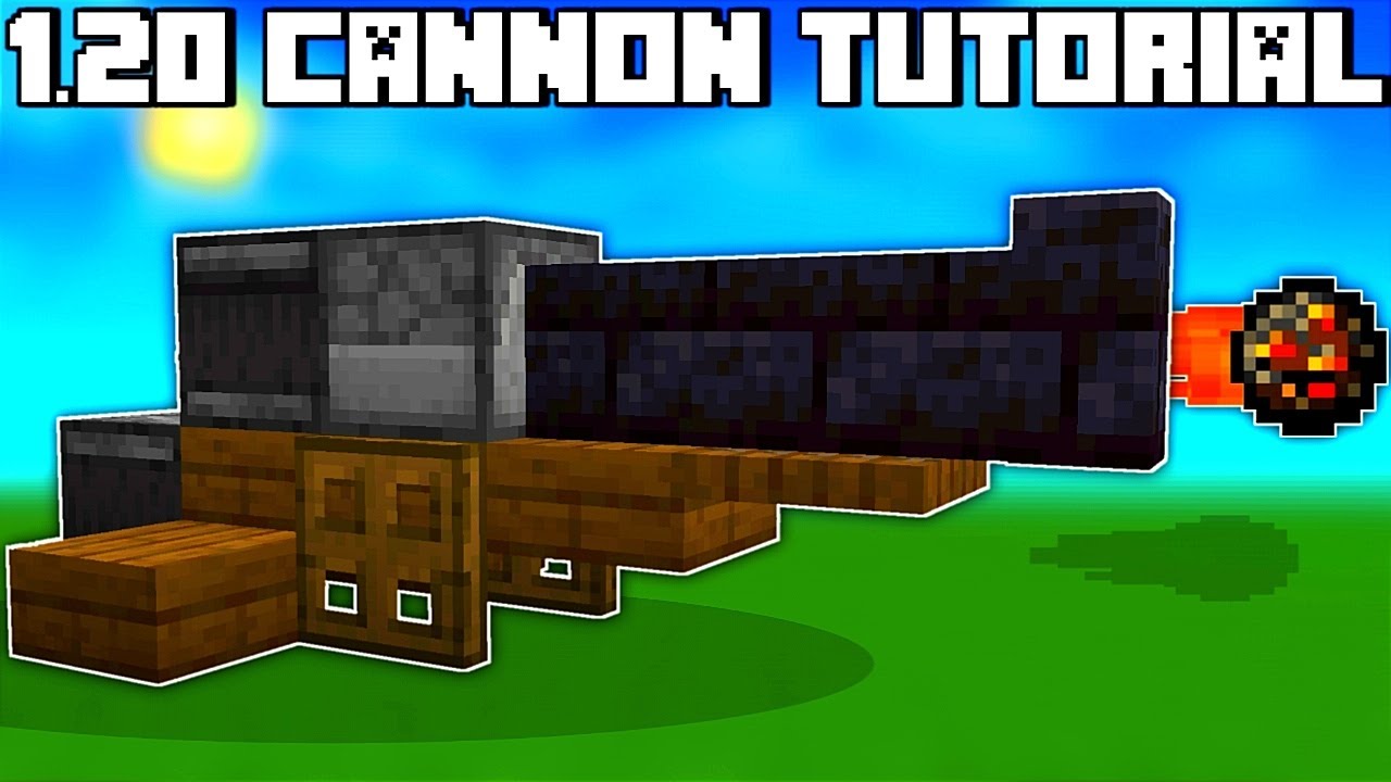🦅 Minecraft Bedrock 1.20 | Cannon Tutorial!