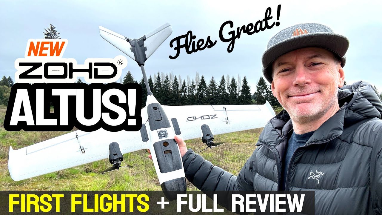 Flies Great!!! - ZOHD Altus Long Range Fpv Plane - Full Review & Flights
