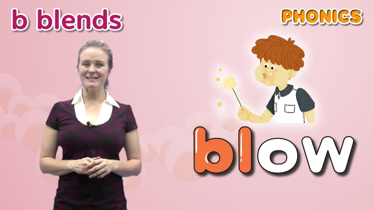 Phonics Step 4 | Lesson 3 b-blends (bl, br) | 4 Step Phonics