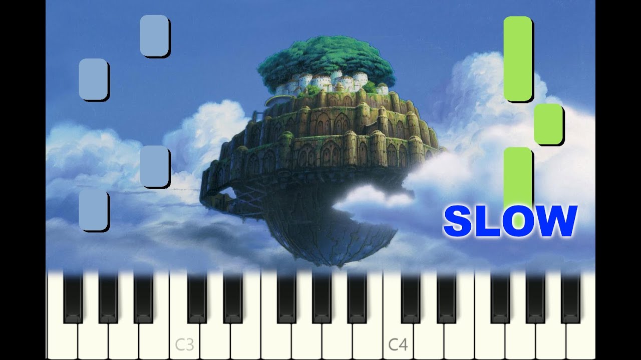 SLOW piano tutorial 