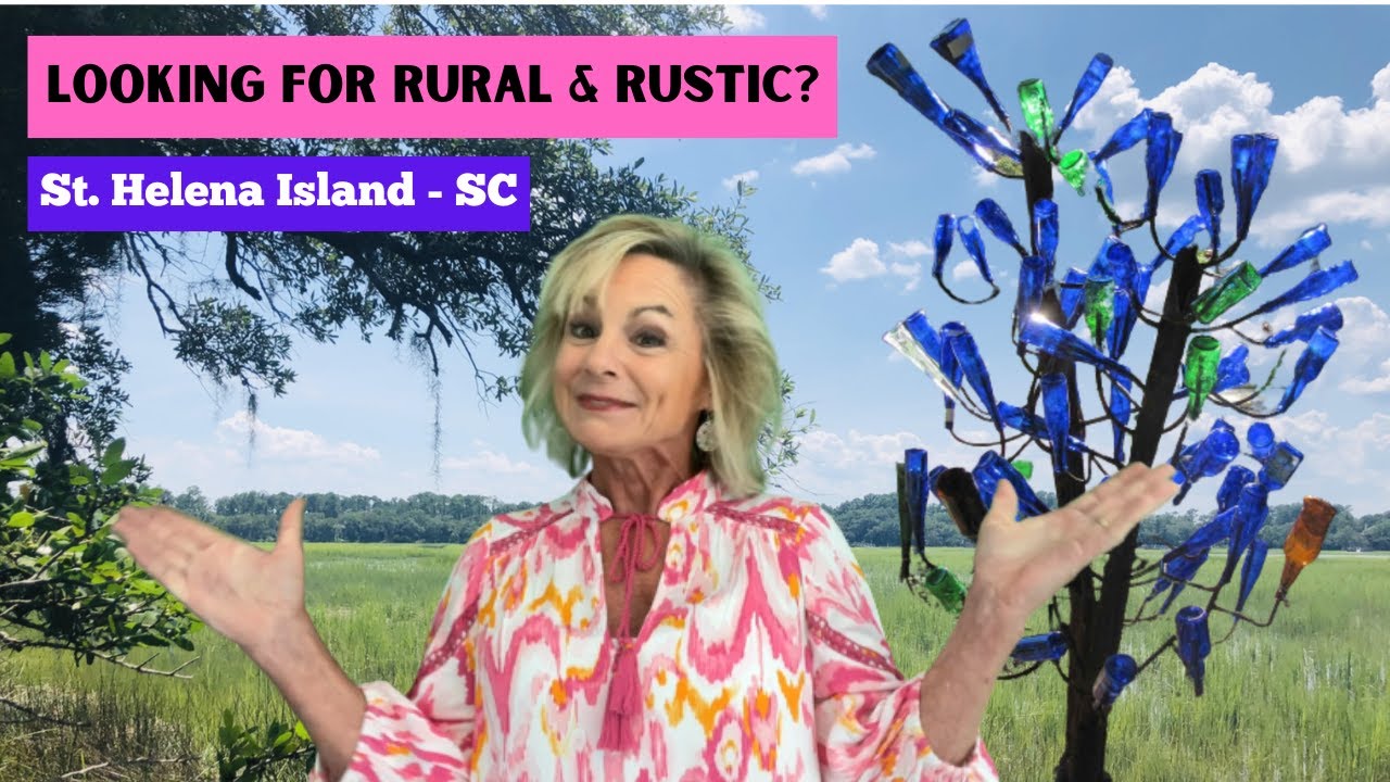 St  Helena Island, South Carolina - Let's take  tour of this rustic island!