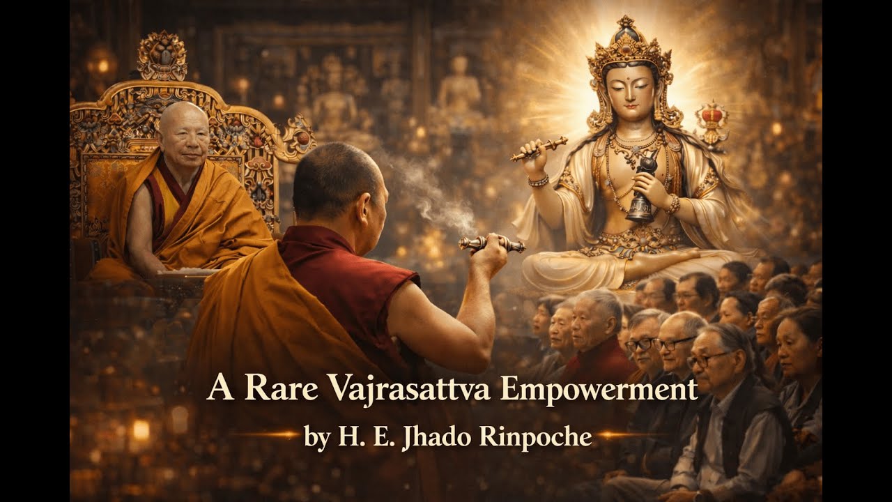 A Rare Vajrasattva Full Empowerment by H. E. Jadho Rinpoche - Part 1