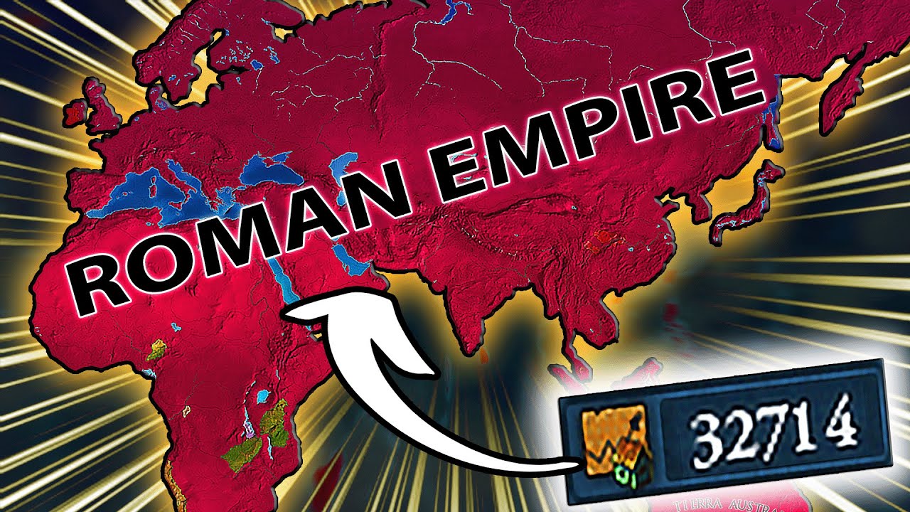 CONQUERING THE WORLD as BYZANTIUM In EU4