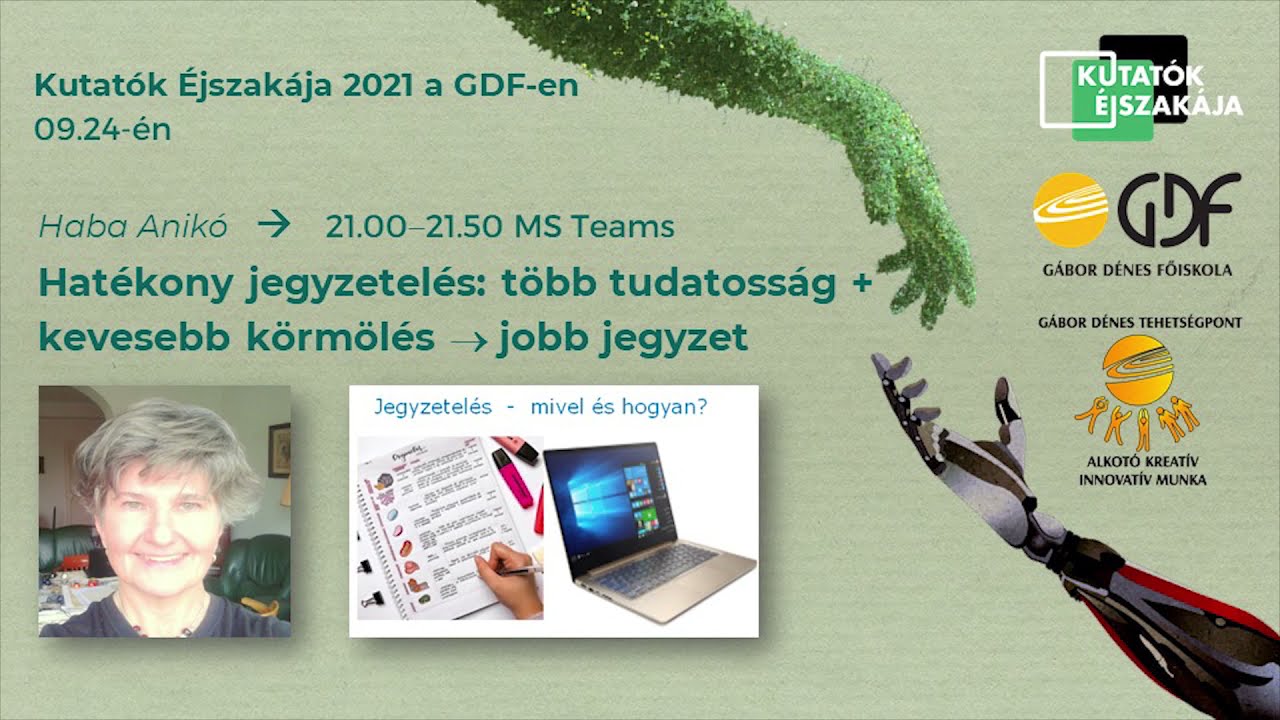 Haba Anikó: Hatékony jegyzetelés