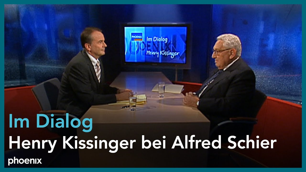 Im Dialog: Henry Kissinger zu Gast bei Alfred Schier (22.09.2006)