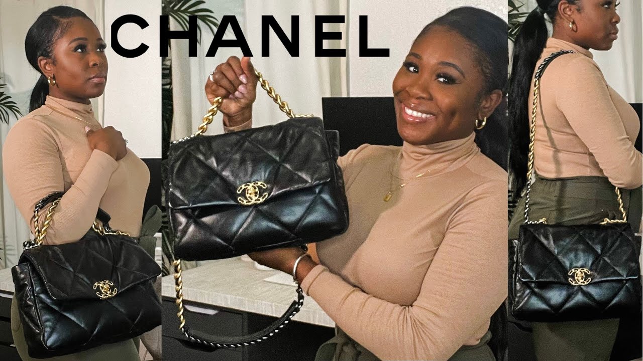 ЧТО В МОЕЙ ПЕРВОЙ СУМКЕ CHANEL 2022 | CHANEL 19 LARGE | Алексис Эшли Хаул