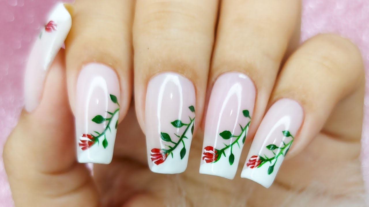 unhas decoradas passo a passo muito f&aacute;cil de fazer