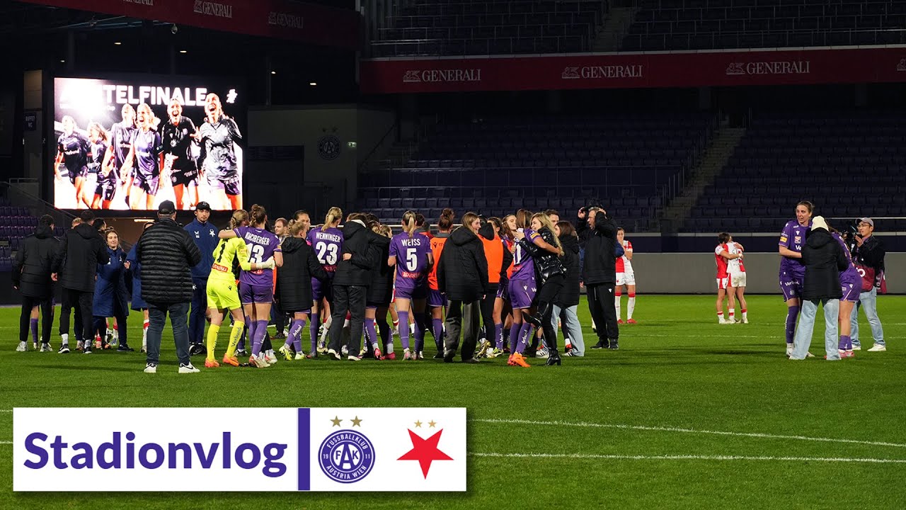 Stadionvlog | UEFA Women's Europa Cup | FK Austria Wien - Slavia Prag | 15.10.2025