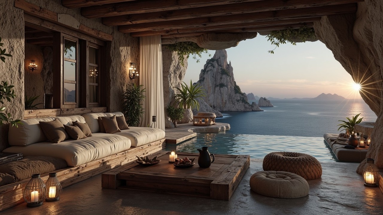 Smooth Jazz Sunset on Cliffside Terrace ~ Relaxing Sunset Jazz Music for Peaceful Evenings