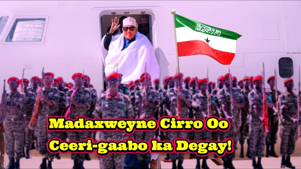 Madaxweyne Cirro Oo Ceeri-gaabo Ka Degay Calankii Nabadana Huwaday