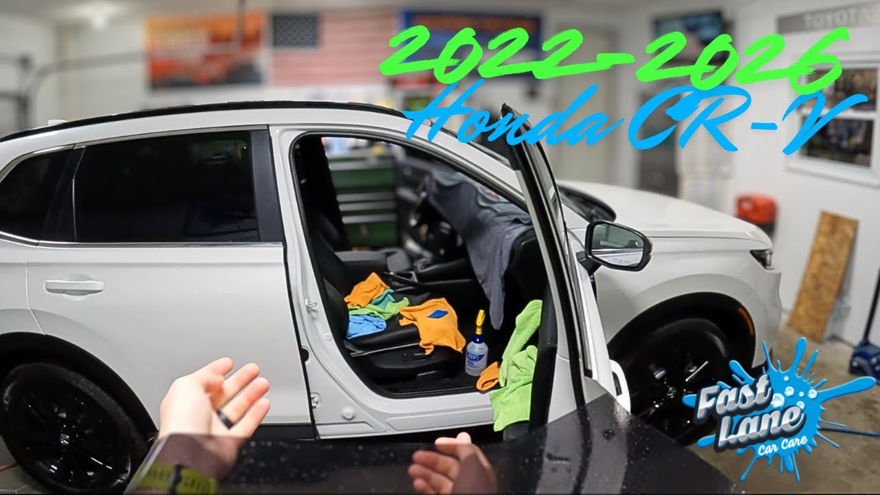 How To Remove 2022-2026 Honda CRV Window Sweeps And Windshield Strip Install!