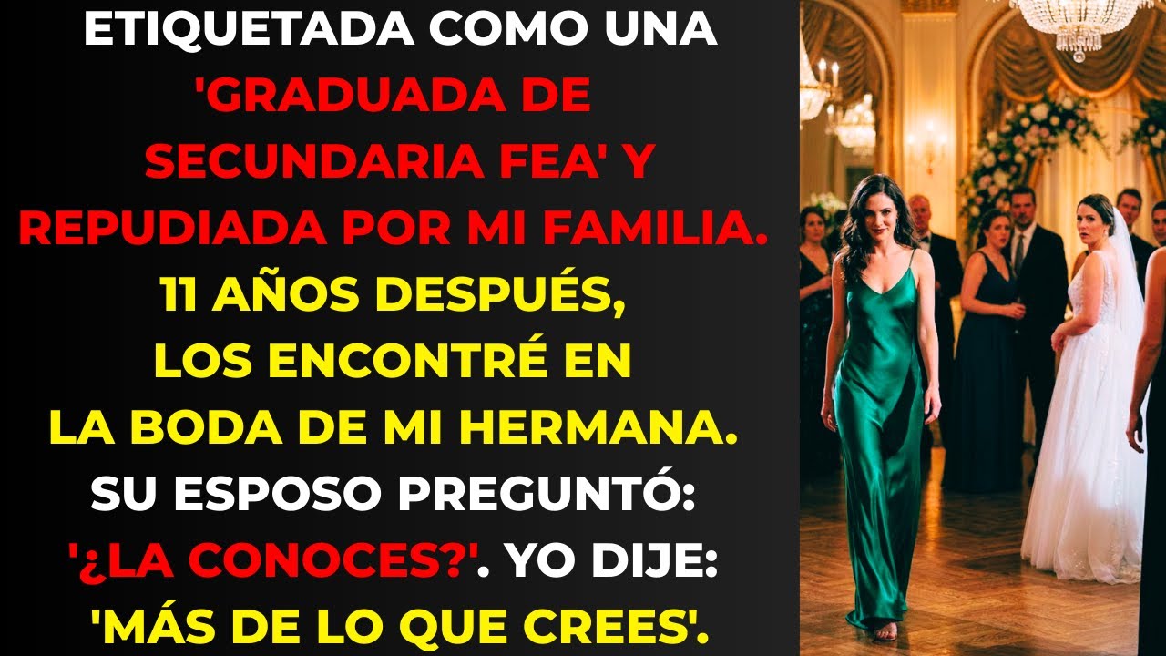 Volví a la boda de mi hermana tras 11 años. Nadie sabía quién era yo hasta que…