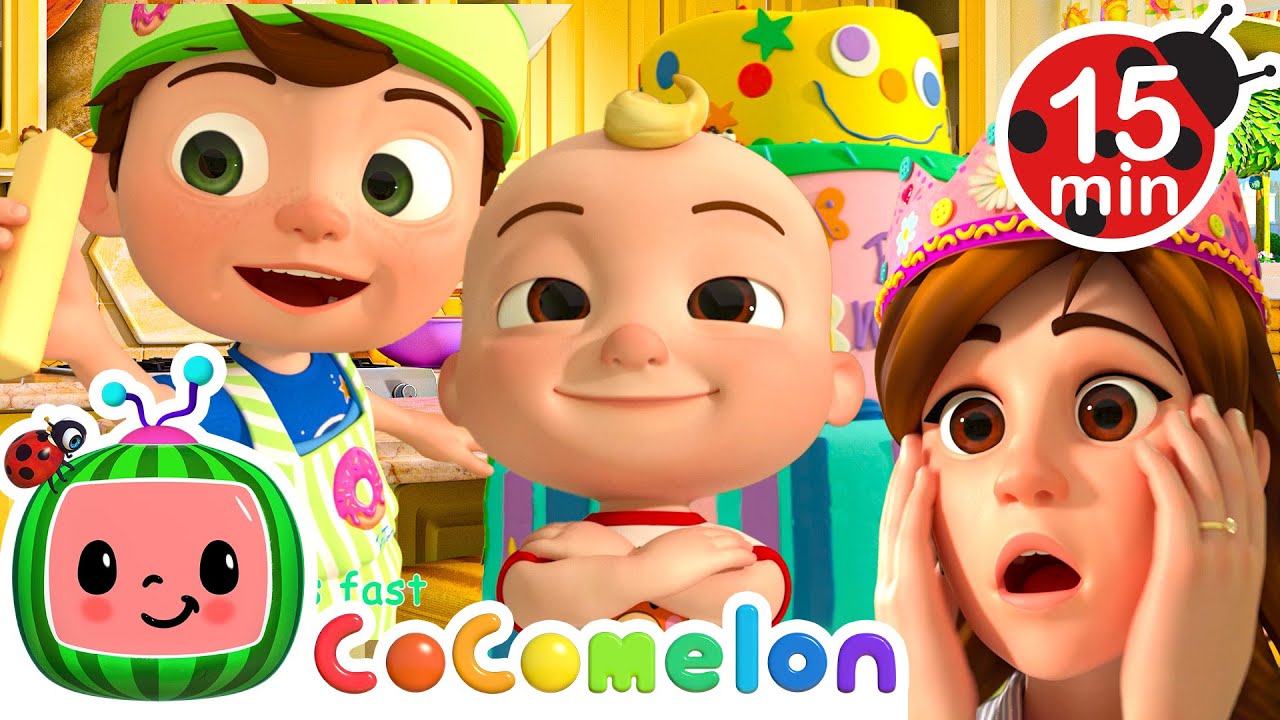 Mommy's Cake Baking Fun | CoComelon | Songs and Cartoons | Best Videos for Babies